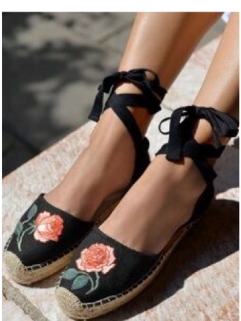 Gorgeous limited edition Vogue rose Soludos espadrilles. Summer style